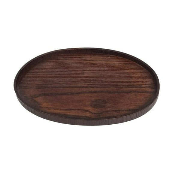 Simple Household Tray Wooden Dim Sum Biscuit Tray Oval Tea Cup Tray Party Snack Drink Tray Kitchen Vegetable And Fruit Tray