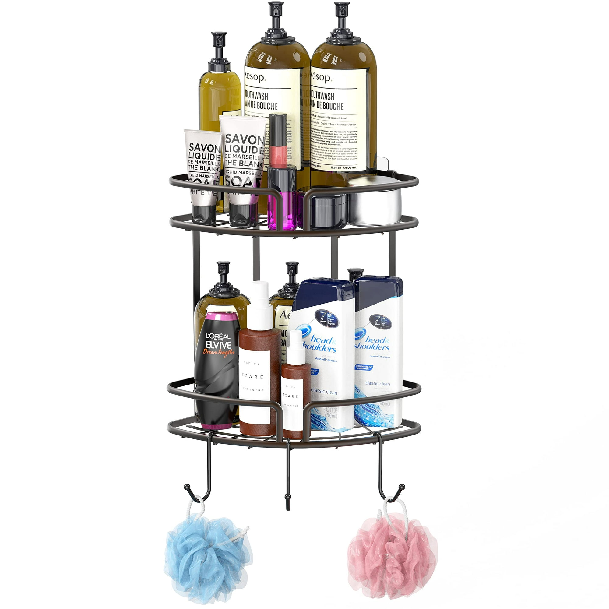 RUSTPROOF & EASY-CLEAN SHOWER CADDY- Over 2000 '5-Star Reviews