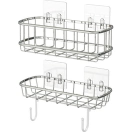 https://i5.walmartimages.com/seo/Simple-Houseware-2-Tier-Wall-Mounted-Adhesive-Shower-Caddy-Shelf-Organizer-w-Hooks-Chrome-1-Shelf_8e1a98d2-94f7-4e47-bea2-df6882c9a949.0c59ea090cf7007b40b522efa477a22b.jpeg?odnHeight=264&odnWidth=264&odnBg=FFFFFF