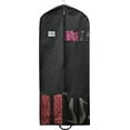 thumbnail image 1 of Simple Houseware 60-Inch Heavy Duty Garment Bag w/Pocket for Suits, Tuxedos, Dresses, Coats, 1 of 6