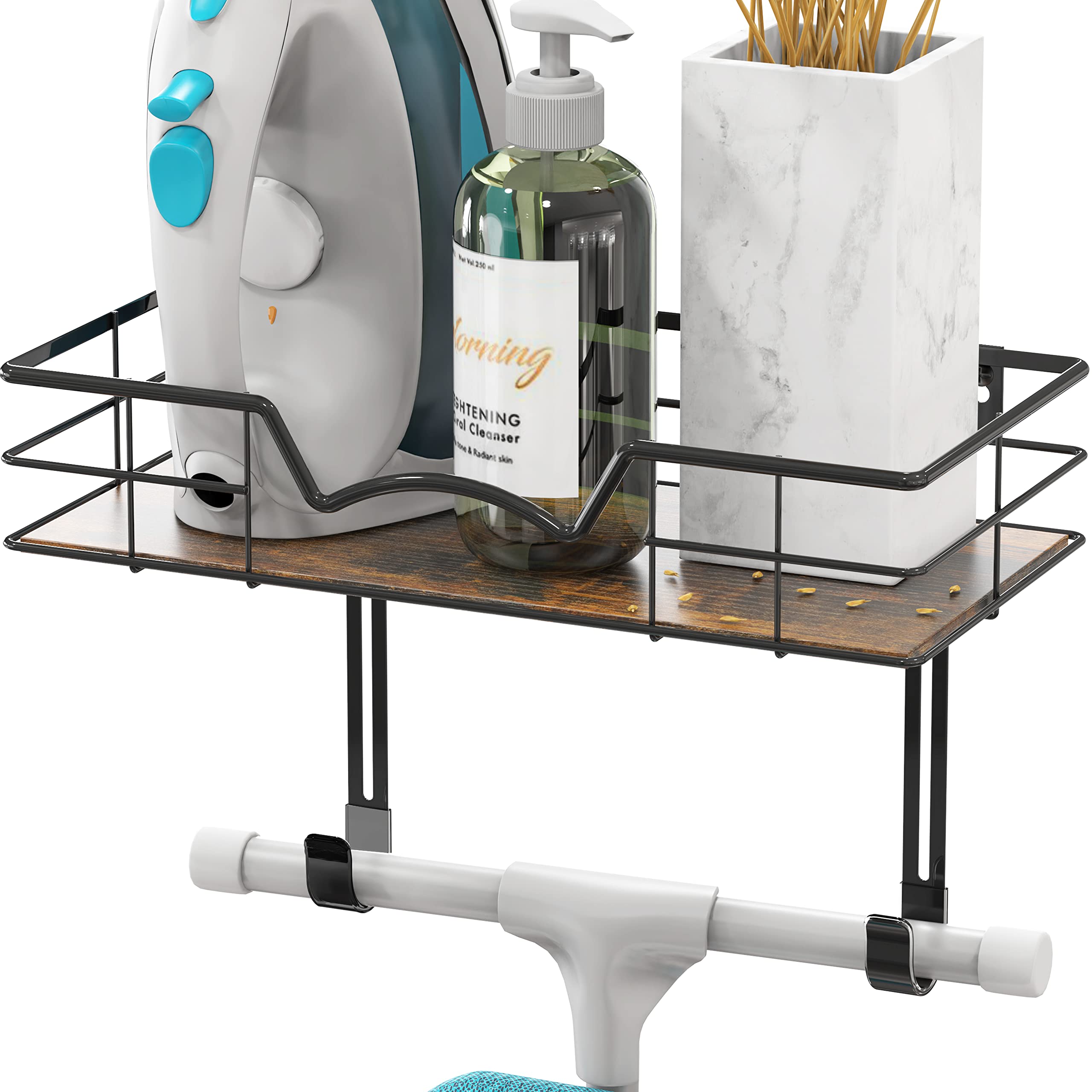 Ironing Board Hanger, Ironing Board Hook, Wall Mounted Holder, & Small