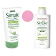thumbnail image 1 of Simple Hydrating Rich Moisturizer, 4.2 Ounce - Simple Moisturizing Facial Wash, 5 Ounce - With Compressed Face Sponge, 1 of 1
