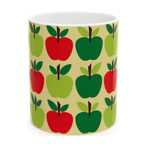 Simple Jo Apples Ceramic Mug oz.