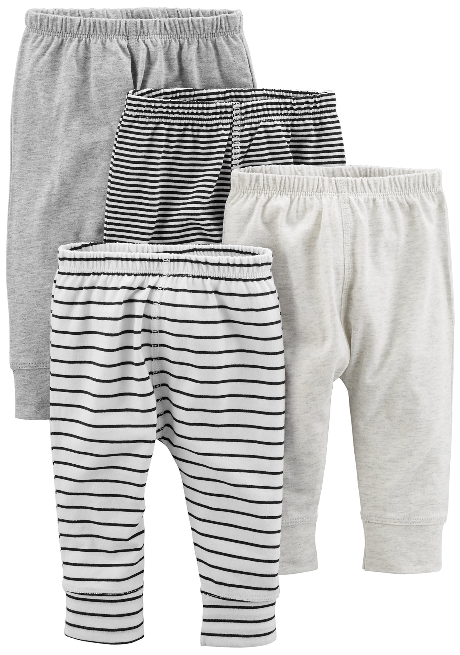 KONFEN Ensemble Bébé Fille 4 Pièces - Body Léopard + Short + Bandeau + Ceinture - 0-24 Mois