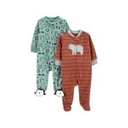 Simple Joys by Carter's Baby Boys' 2-Pack Fleece Footed Sleep and Play