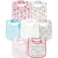 thumbnail image 1 of Simple Joys by Carter's Baby Girls' 7-Pack Teething Bibs, 1 of 4