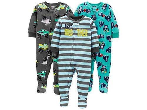 Baby Pajamas Simple Joys By Carter's Baby Boys' Loose-Fit Flame