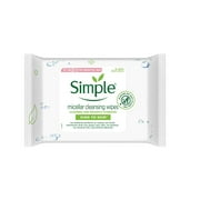 Simple Kind To Skin Micellar Cleansing Wipes, 25 ct