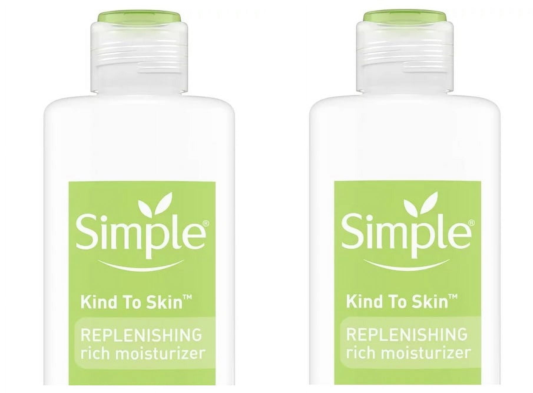 Simple Kind To Skin Replenishing Rich Moisturizer 125 ml Pack of 2