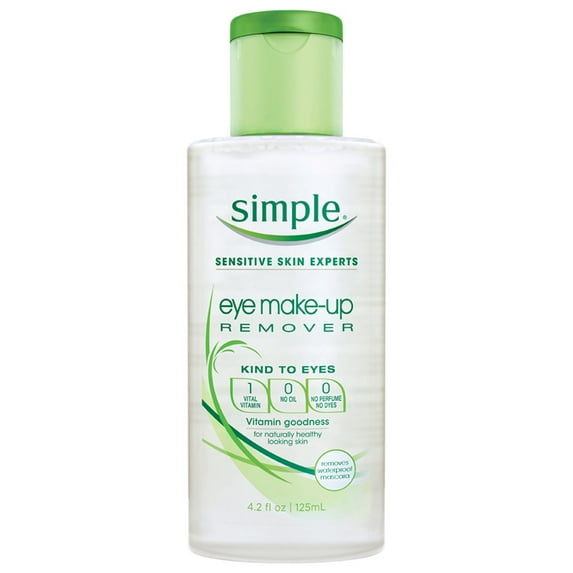 Simple Kind to Eyes Eye Makeup Remover Eye Makeup Remover, 4.2 oz