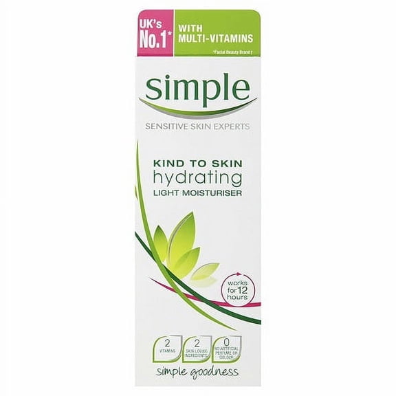 Simple Kind to Skin Hydrating Light Moisturiser 125ml