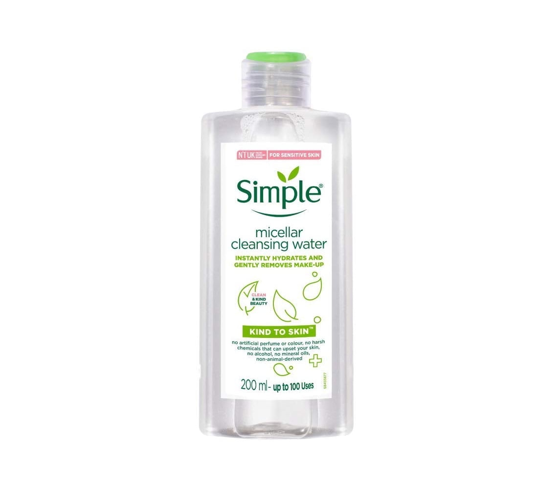 Simple, Micellar Cleansing Water, 200 ml/6.8 oz, Sensitive Skin