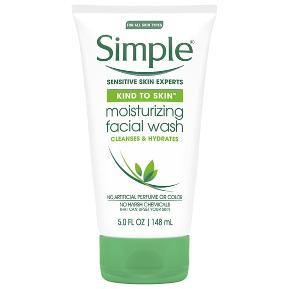 Simple Kind to Skin Moisturizing Facial Wash, 5 oz