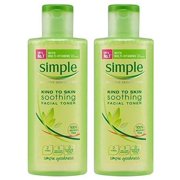 Simple Kind to Skin Soothing Facial Toner 200 ml Pack of 2 by Simple