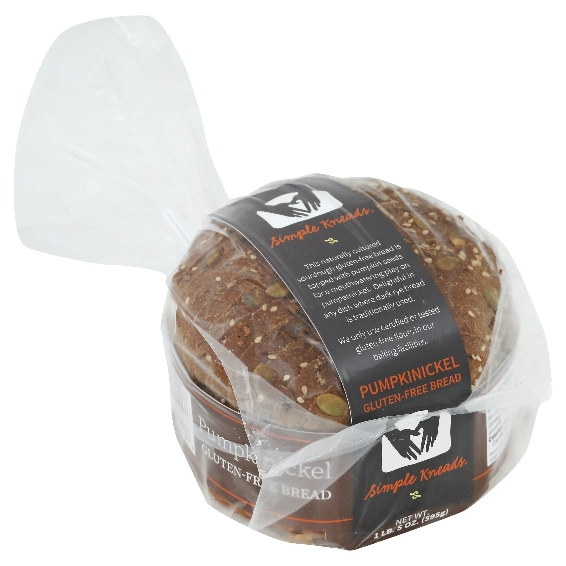 Simple Kneads Pumpkinickel Bread (Pack of 6)