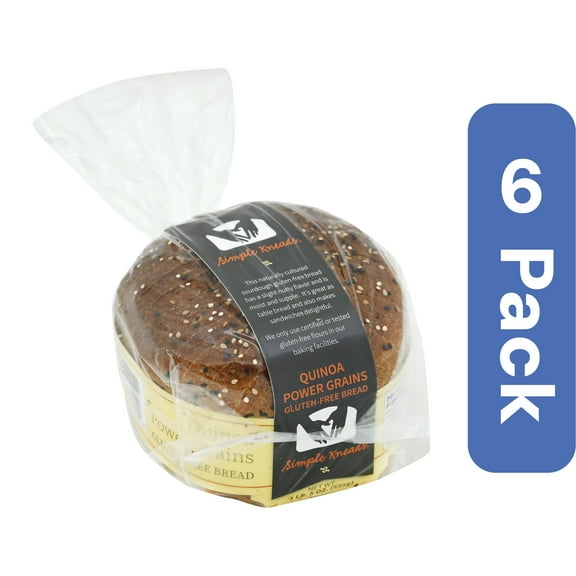 Simple Kneads Quinoa Power Grains Bread (Pack of 6)