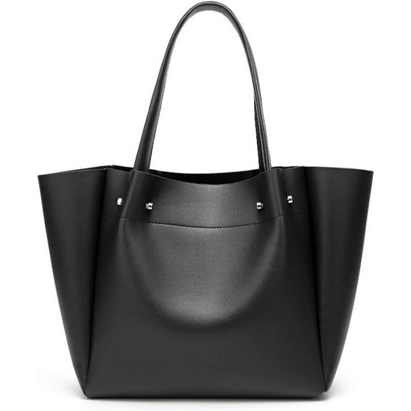 Simple Large Capacity Bucket Bag Fashion Shopping Bag One Shoulder Tote Bag