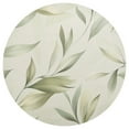 thumbnail image 1 of Simple Leaves Pattern 15.4in Diameter PVC Plate Mat, Heat-Resistant and Cuttable, Kitchen Decor, 1 of 7