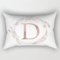 thumbnail image 1 of Simple Letter Pillowcase Home Office Decoration Car Sofa Cushion Cover Accessories 30x50cm, 1 of 5