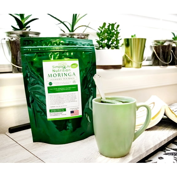 Simple Life Nutrition 100% Organic Moringa Tea