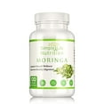 thumbnail image 1 of Simple Life Nutrition Organic Moringa Capsules - 1200mg, 120 ct - Made in USA, 3rd Party Tested, 1 of 5