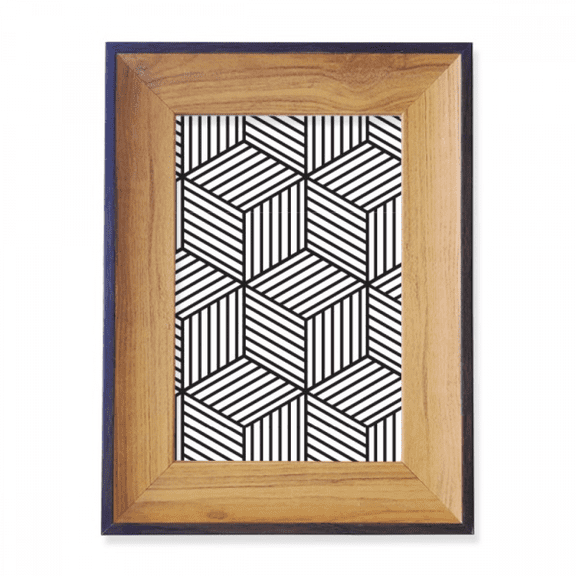 Simple Line Art Grain Illustration Pattern Photo Frame Exhibition Display Art Desktop Painting