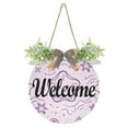thumbnail image 1 of Simple Line Star Welcome Sign for Front Door Wreath Door Sign for Farmhouse Porch Decoration Indoor Outdoor, 1 of 7