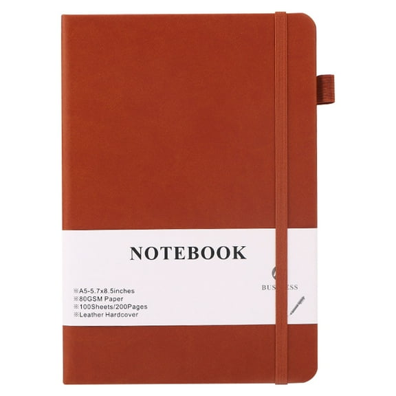 Simple Linear Notebook Minimalist Design,Kaireo Lined Journal Notebook 200Pages A5 Medium Thick Paper,Smooth Writing Surface,Hardcover Journaling for Work S-Chool Note Taking,Boost Productivity