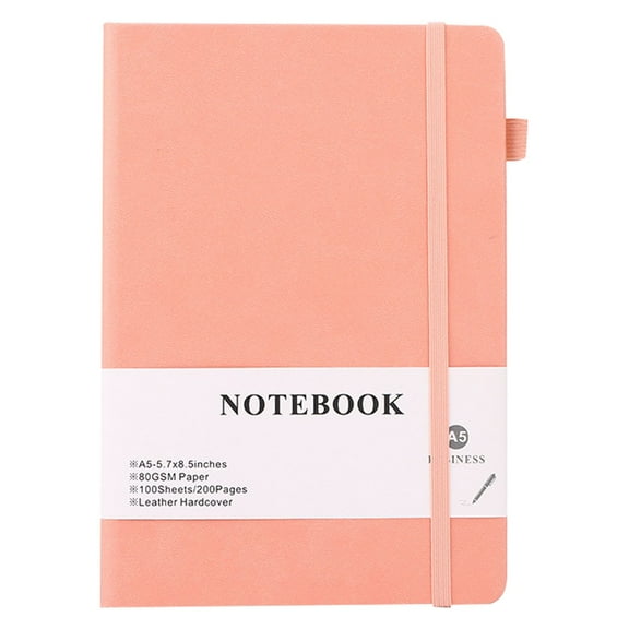 Simple Linear Notebook Minimalist Design,Kaireo Lined Journal Notebook 200Pages A5 Medium Thick Paper,Smooth Writing Surface,Hardcover Journaling for Work S-Chool Note Taking,Boost Productivity
