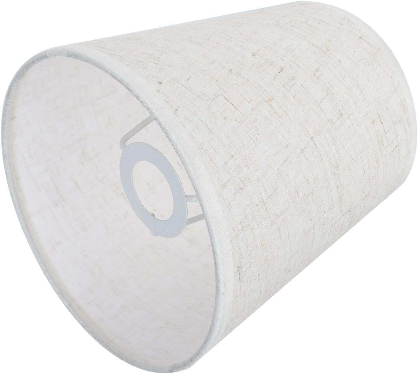 2Pcs Fabric Lapshade, E14 Clip On Pleated Barrel Lap Shades...