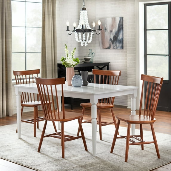 Simple Living 5-piece Vinturi Dining Set Walnut