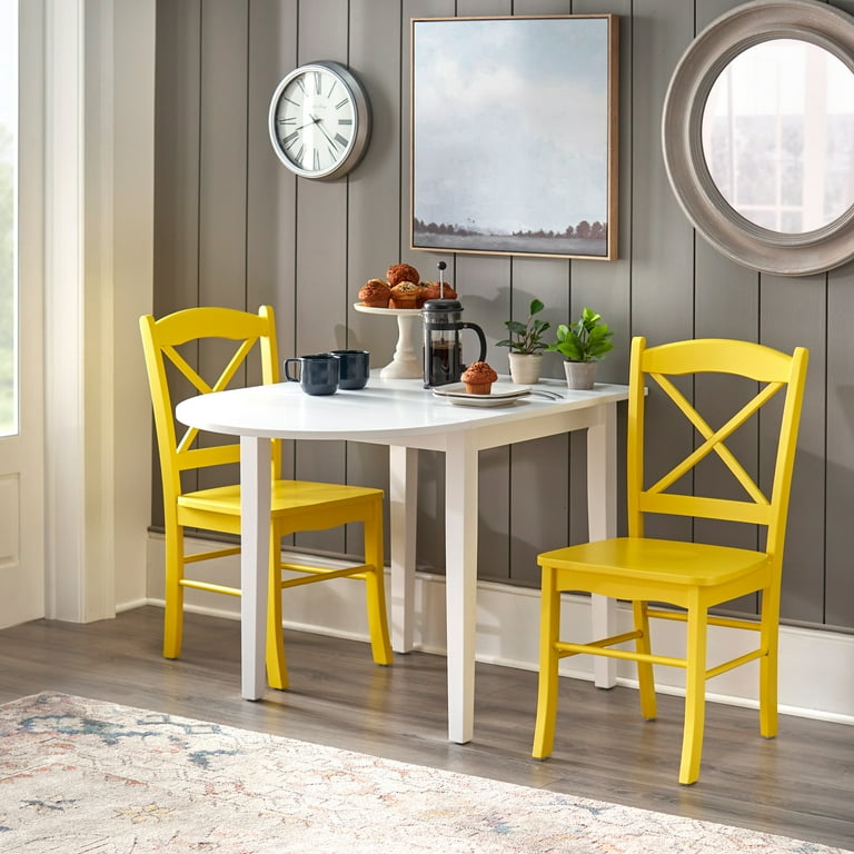 Yellow dining set discount