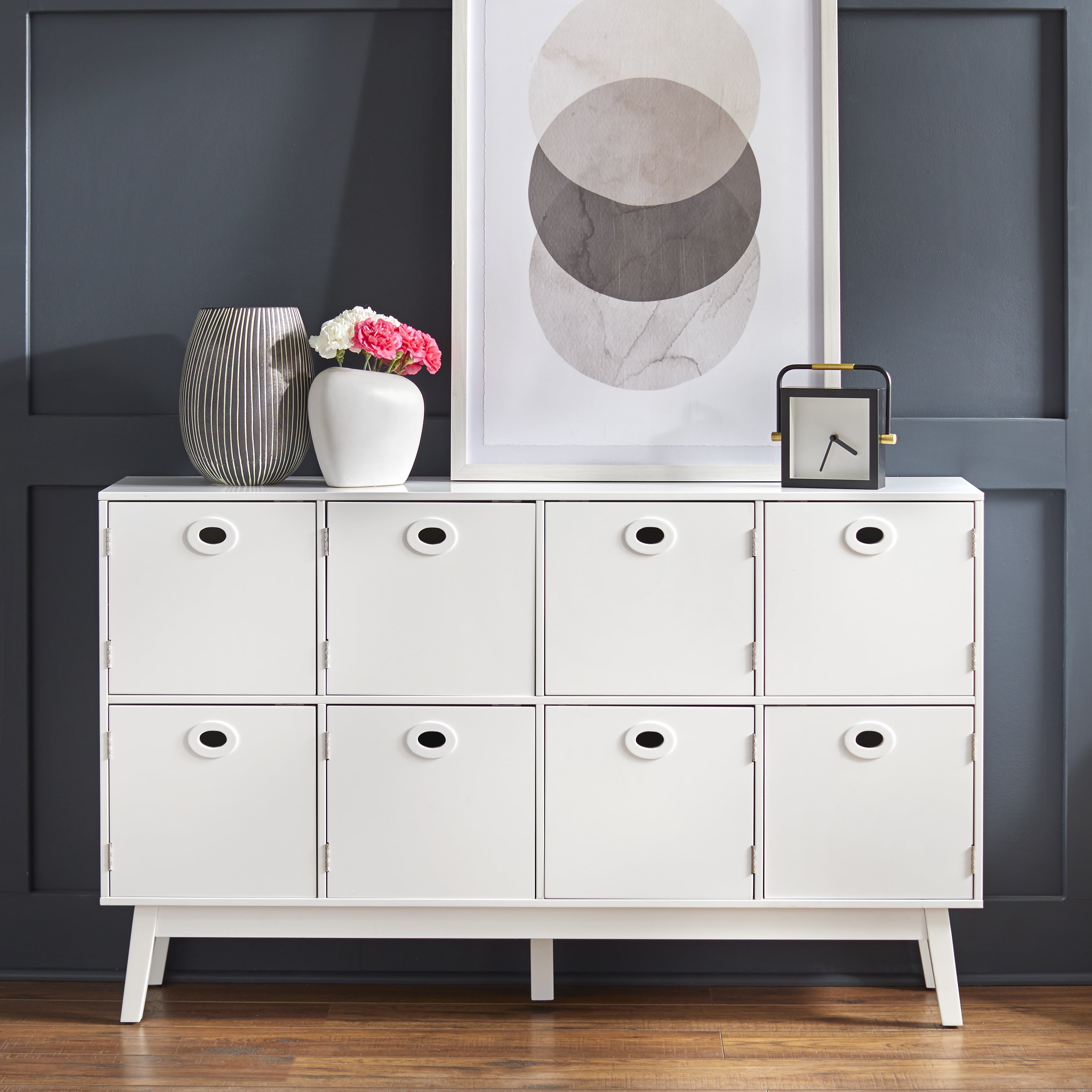 Simple Living  Extra Large Jamie Cabinet White