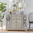 thumbnail image 1 of Simple Living  Kendall Modern Farmhouse Buffet/Sideboard Taupe Painted, 1 of 5