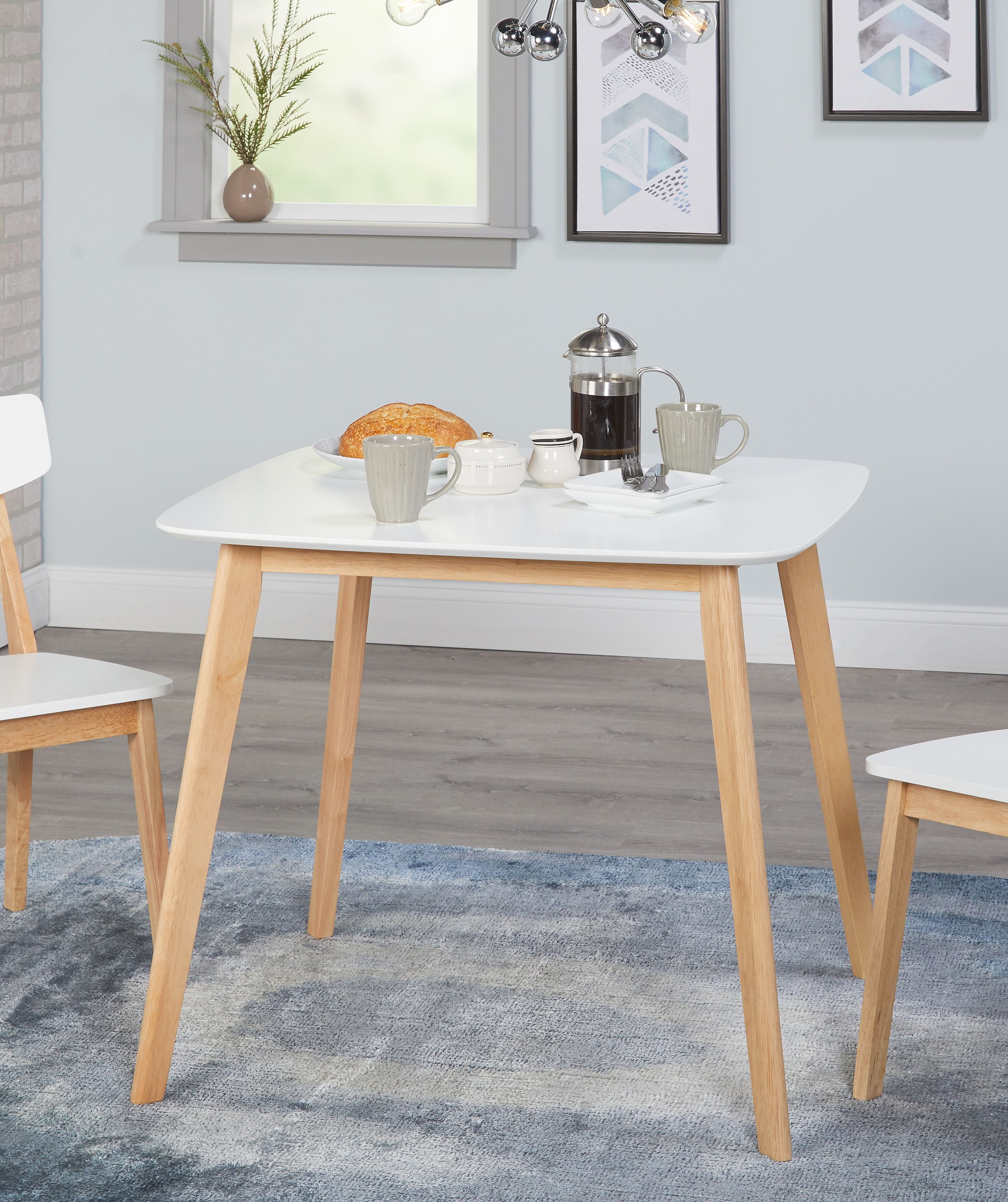 Simple Living Modern Dining Table - White