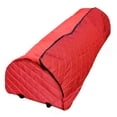 thumbnail image 1 of Simple Living Red Quilted Rolling Christmas Tree Storage Bag for Trees Up to 7.5', 1 of 3