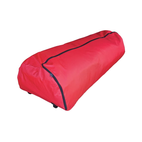 Simple Living Red Rolling Christmas Tree Storage Bag for Trees Up to 7.5ft