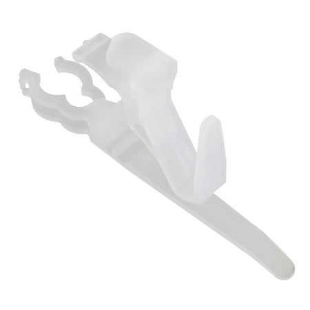 Simple Living Solution's Ladderless Light Clips with Gutter and Shingle Adaptors, 25 Ct., Plastic Clips for Holiday Light Strands, Each Clip is 1.63in x 0.69in x 3.75in