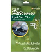 Simple Living Solutions Outdoor Light Clips - Single Pack
