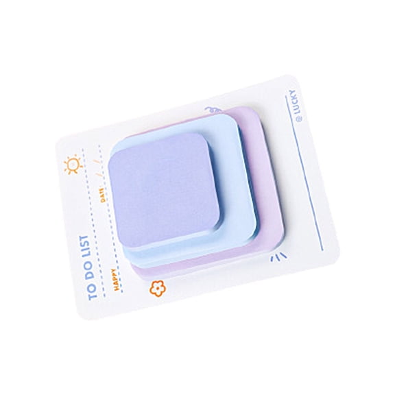 Simple Memos Pad Sticky Pad Aesthetic Note Pad Lovely Sticky Note Gift
