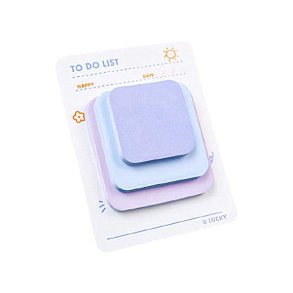 Simple Memos Pad Sticky Pad Aesthetic Note Pad Lovely Sticky Note Gift