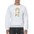 thumbnail image 1 of Simple Message Collection B. Sweatshirt Men -Victoria Barnes Designs, Male 5X-Large, 1 of 4
