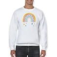 thumbnail image 1 of Simple Message Collection C. Sweatshirt Men -Victoria Barnes Designs, Male 3X-Large, 1 of 4
