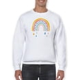thumbnail image 1 of Simple Message Collection C. Sweatshirt Men -Victoria Barnes Designs, Male 5X-Large, 1 of 4