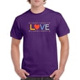 thumbnail image 1 of Simple Message Collection D T-Shirt Men -Victoria Barnes Designs, Male 3X-Large, 1 of 4