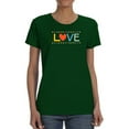 thumbnail image 1 of Simple Message Collection D T-Shirt Women -Victoria Barnes Designs, Female Small, 1 of 4
