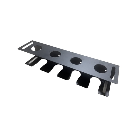 Simple Metal Baseball Bat Rack With Sphere Owner Wall Mounted Space Efficient Athletic Gear Storage