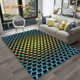 thumbnail image 1 of Simple Metal Mesh Geometric Carpet Rug for Home Living Room Bedroom Sofa Doormat r Kid Area Rug Non-slip Floor Mat, 1 of 5