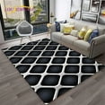 thumbnail image 1 of Simple Metal Mesh Geometric Carpet Rug for Home Living Room Bedroom Sofa Doormat r Kid Area Rug Non-slip Floor Mat, 1 of 5