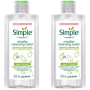 Simple Micellar Cleansing Water, 6.7 Ounce 2 Pack